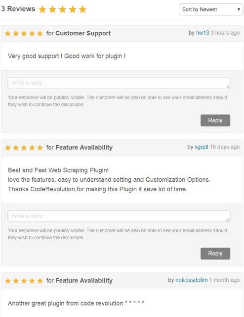 Reviews