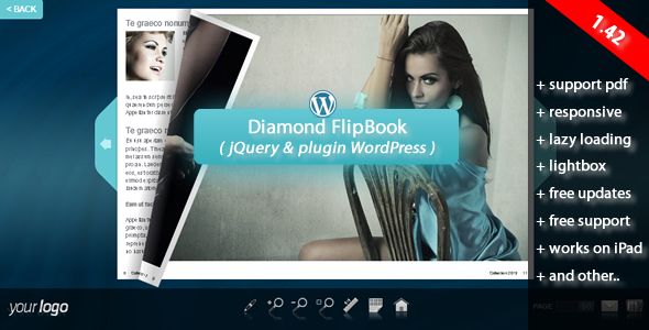 Flipbook WordPress Plugin Diamond    