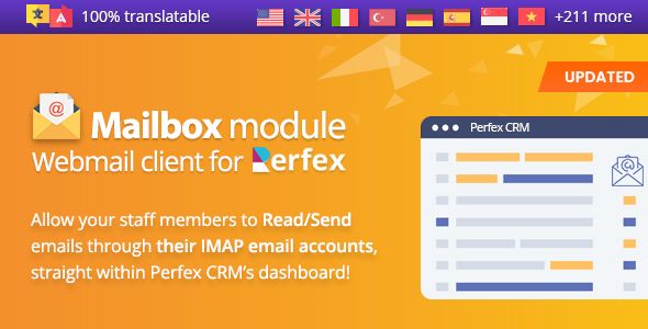 Mailbox - Webmail based e-mail client module for Perfex CRM - code.market