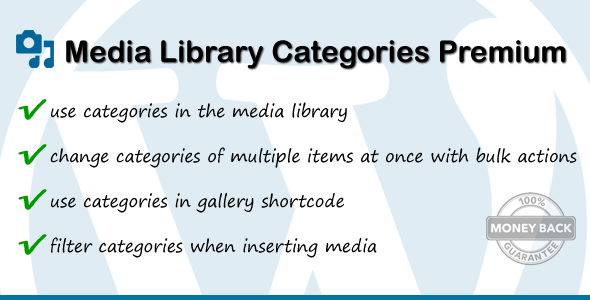 Media Library Categories Premium image