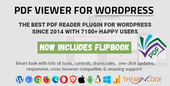 PDF viewer for WordPress    