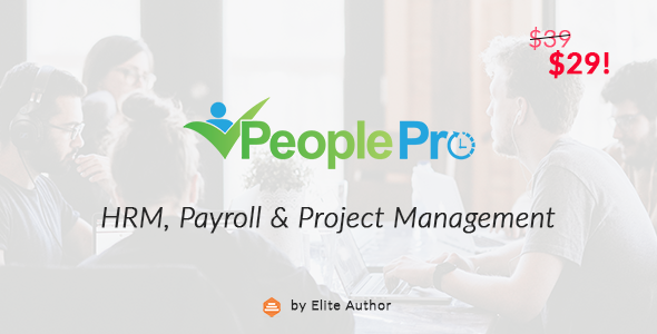 PeoplePro - HRM, Payroll & Project Management image