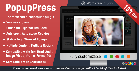 Popup Plugin for WordPress - Popup Press - Popups Slider & Lightbox    
