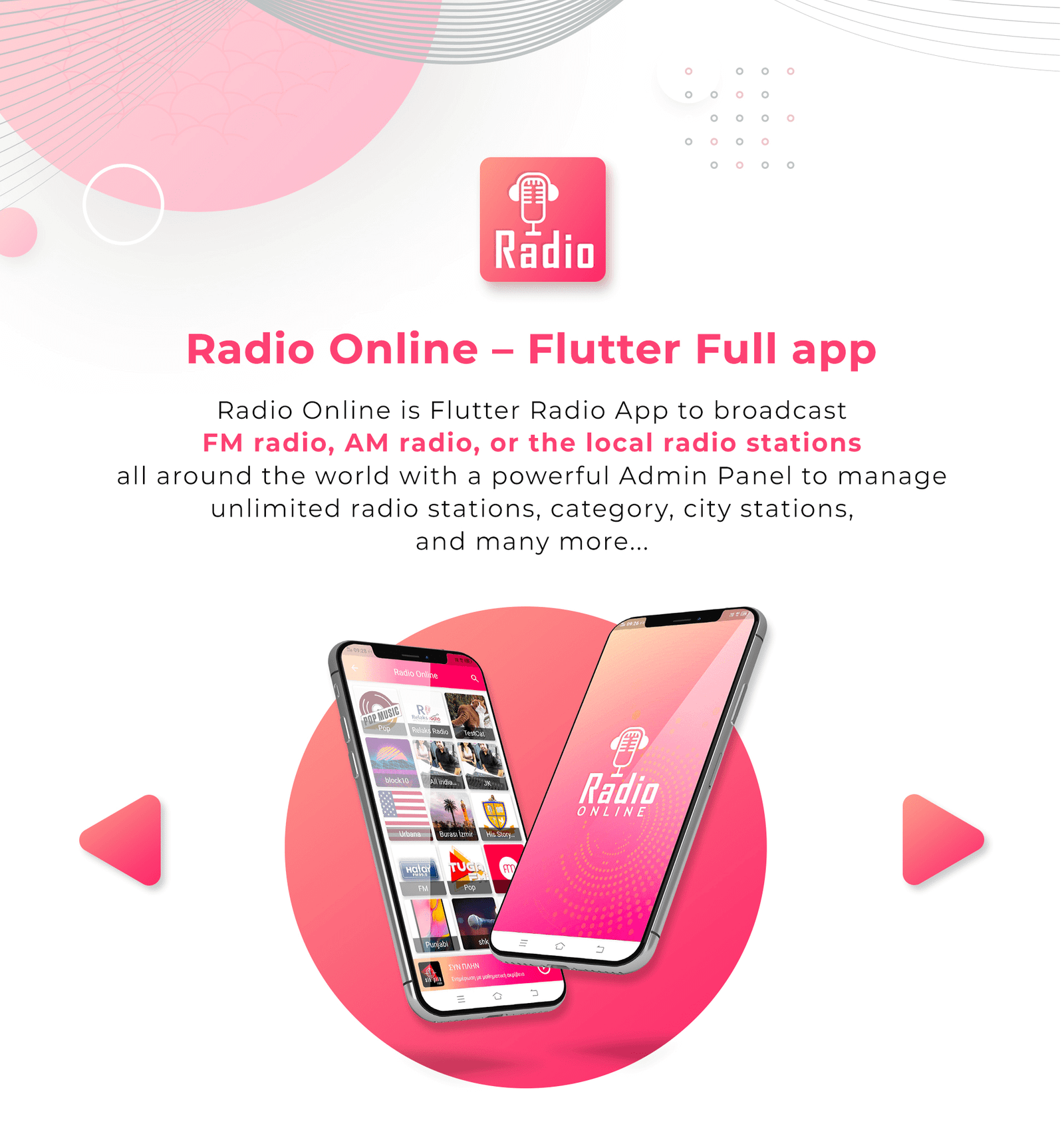 Radio Online - Flutter Full App - 1