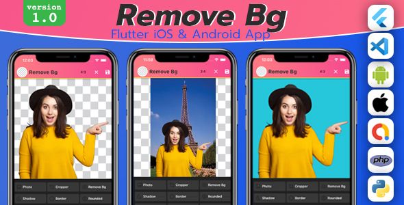 Remove Background Flutter  Mobile Full Applications