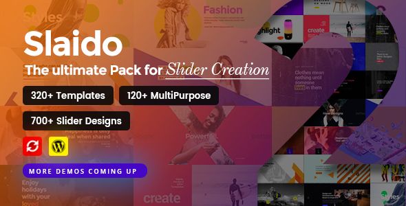 Slaido - ZIPs Pack for Slider Revolution image
