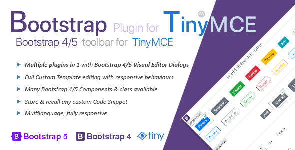 Tinymce Bootstrap Plugin image