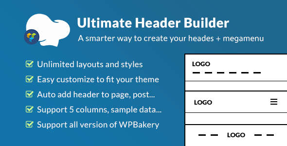 Ultimate Header Builder - Addon WPBakery Page Builder (formerly Visual Composer) image
