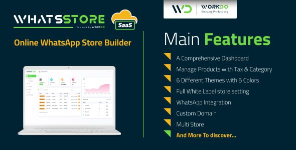 WhatsStore SaaS - Online WhatsApp Store Builder image