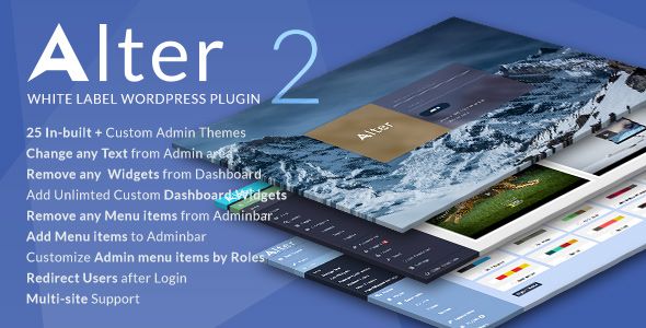 White Label Wordpress Plugin - WpAlter    