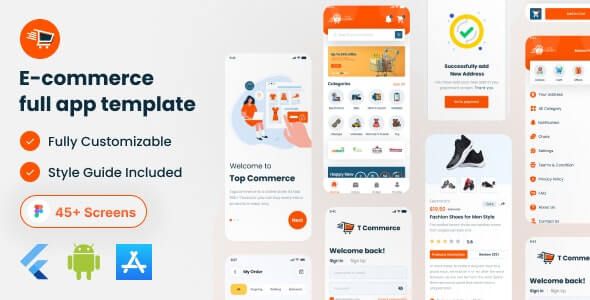 eCommerce Bundle - Flutter eCommerce App Bundle Ui Kit