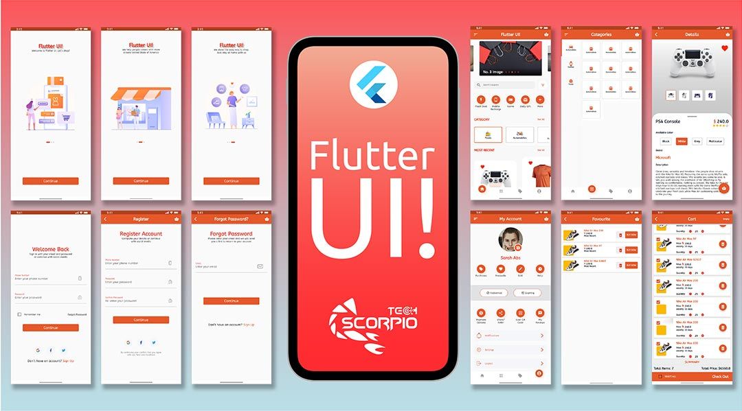 Cover Photo for Flutter UI!