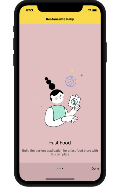 Restaurant App Fast Food - code.market