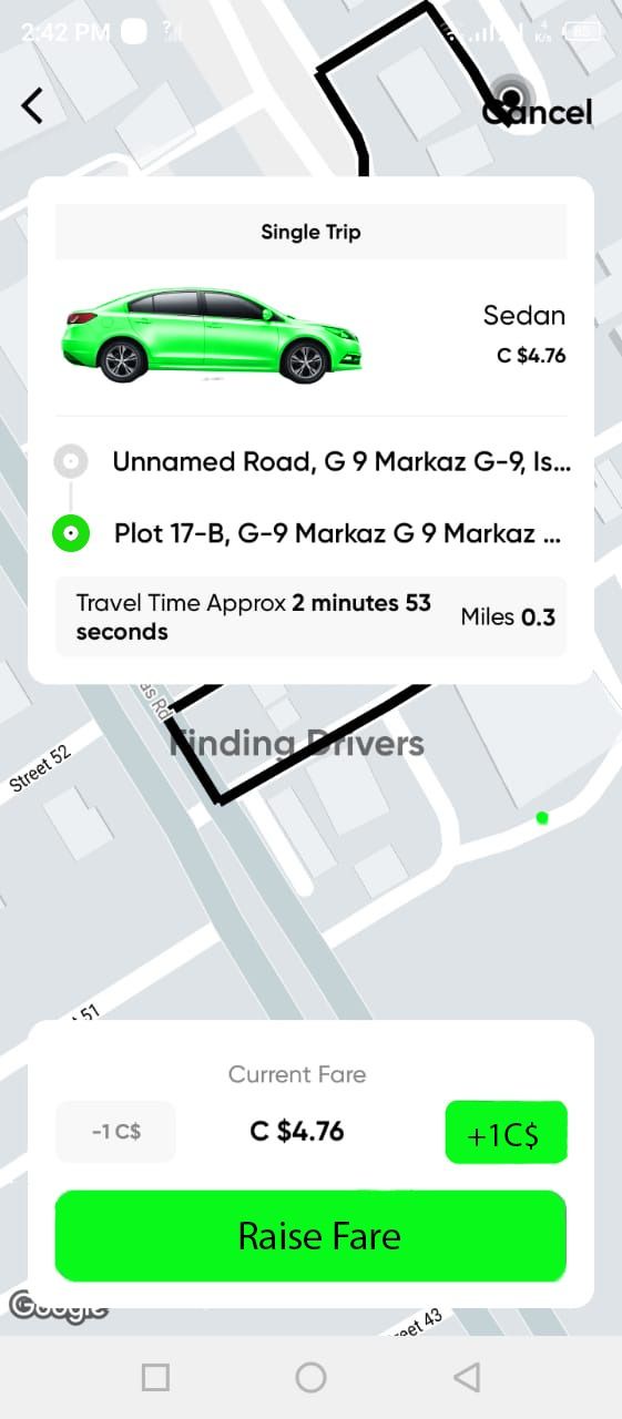 InDrive Bidding Clone- Complete Taxi App with Admin Panel - 4