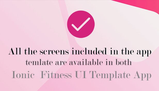 Ionic 6 / Angular 10 Fitness UI Theme / Template App | Starter App