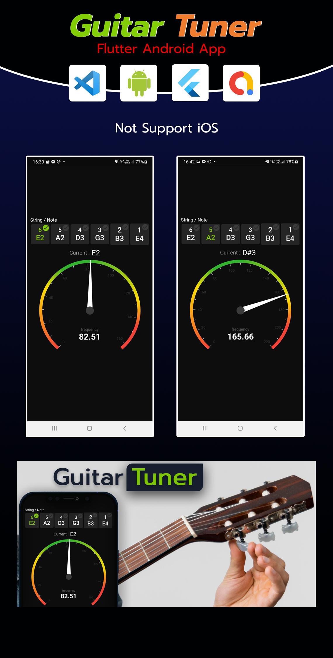 Guitar Tuner code.market