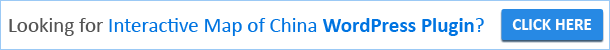 Interactive Map of China WordPress Plugin