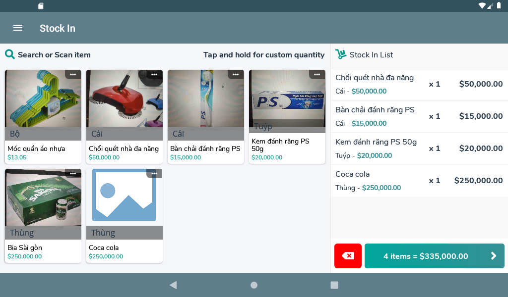 Point Of Sale Application Android + iOS (Tablet Version) - 7