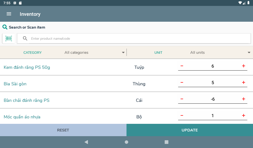 Point Of Sale Application Android + iOS (Tablet Version) - 9