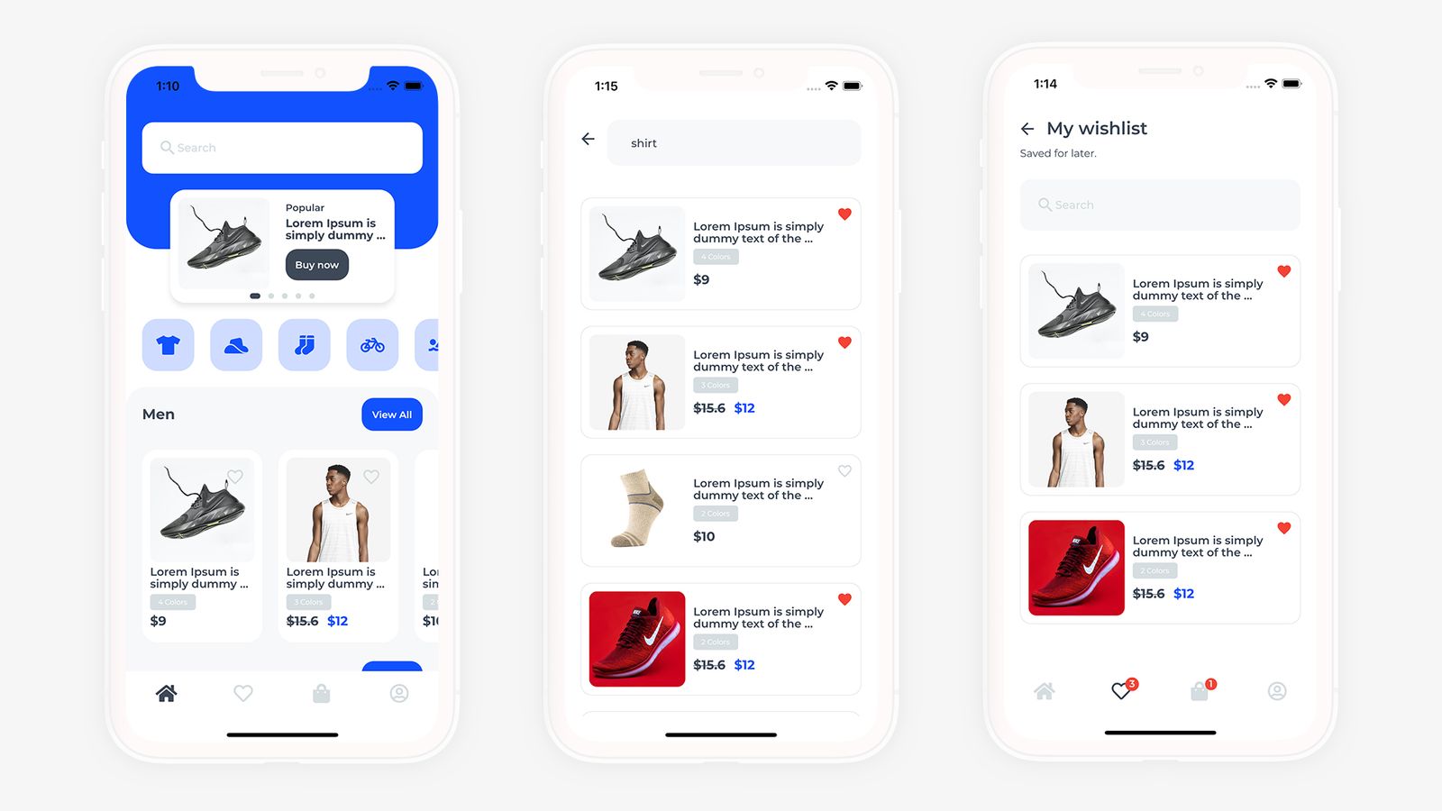 Flutter UI Kit - eCommmerce App for Fashion, Clothes and Sports Brands - 8