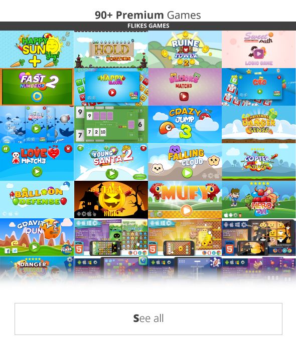 Construct 3 games tempates buy download