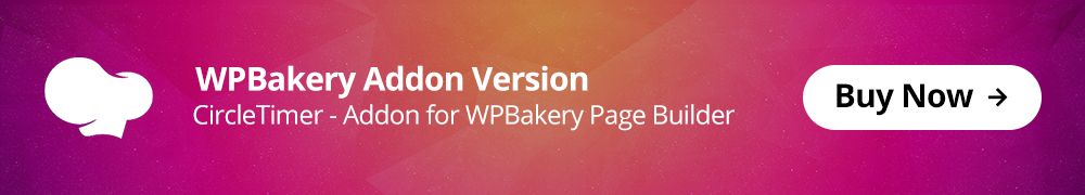 CircleTimer - Addon for WPBakery Page Builder