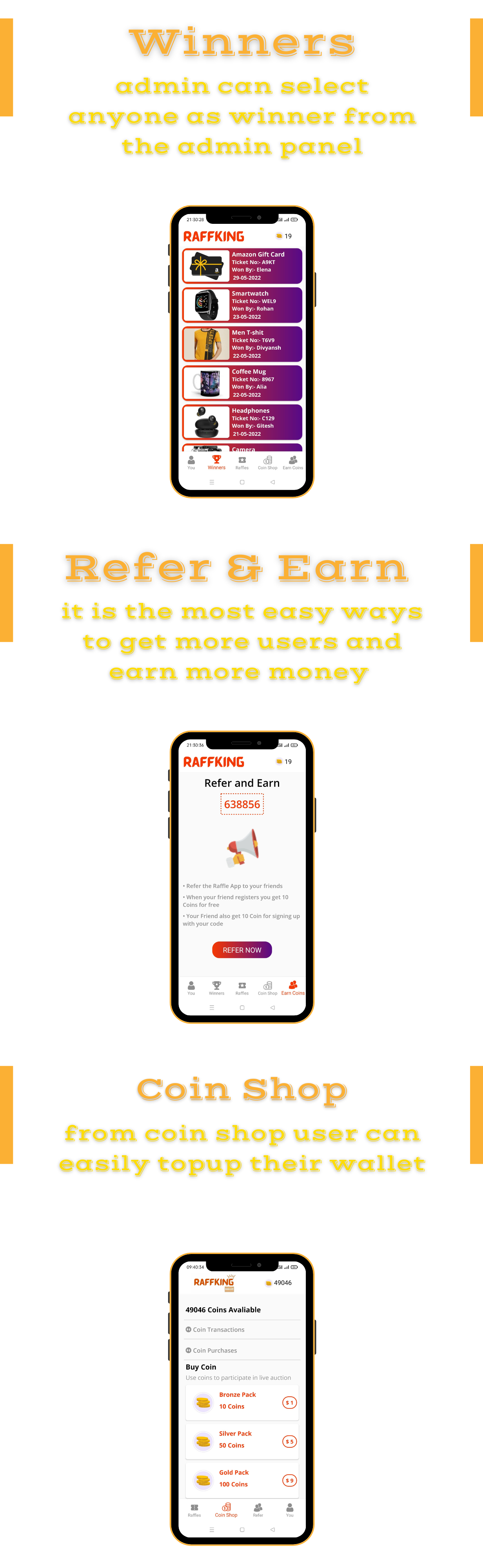 Lottery System App | App + Admin + Seller + Landing Page | Multi-Vendor - 5