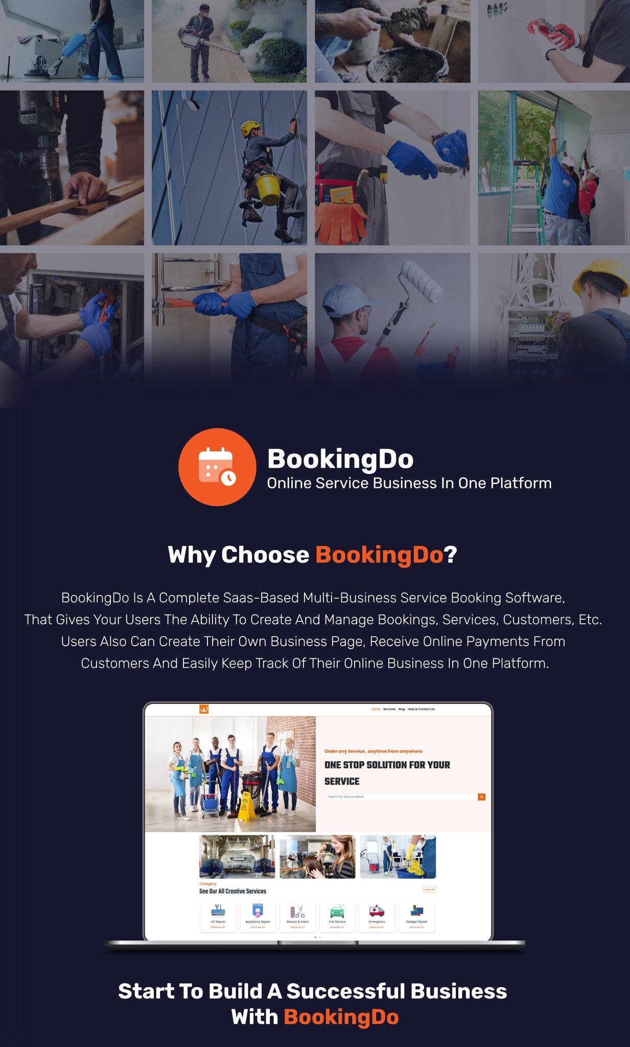 BookingDo SaaS - Multi Business Appointment, Service Booking SaaS - 3