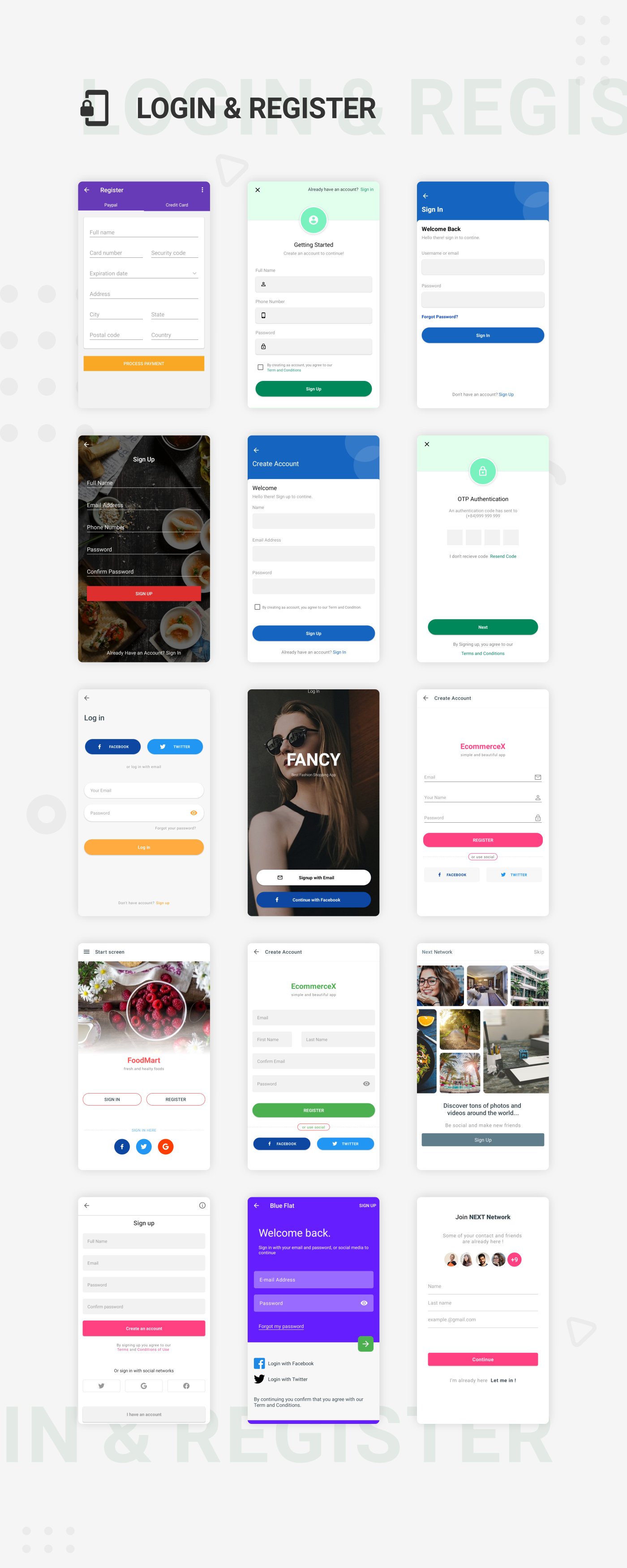 EcommerceX - Premium Ecommerce App UI Kit Template 1.0 - 6