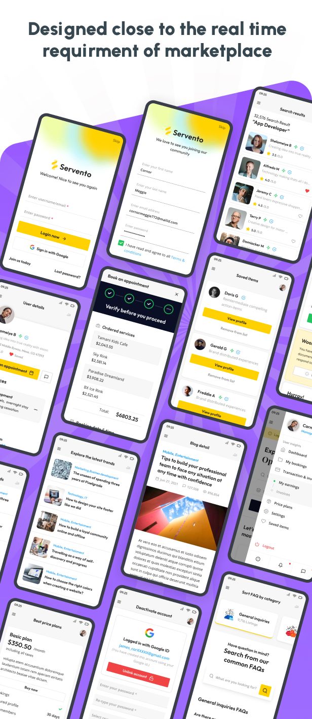 Servento - Service Finder React Native Mobile APP - 4