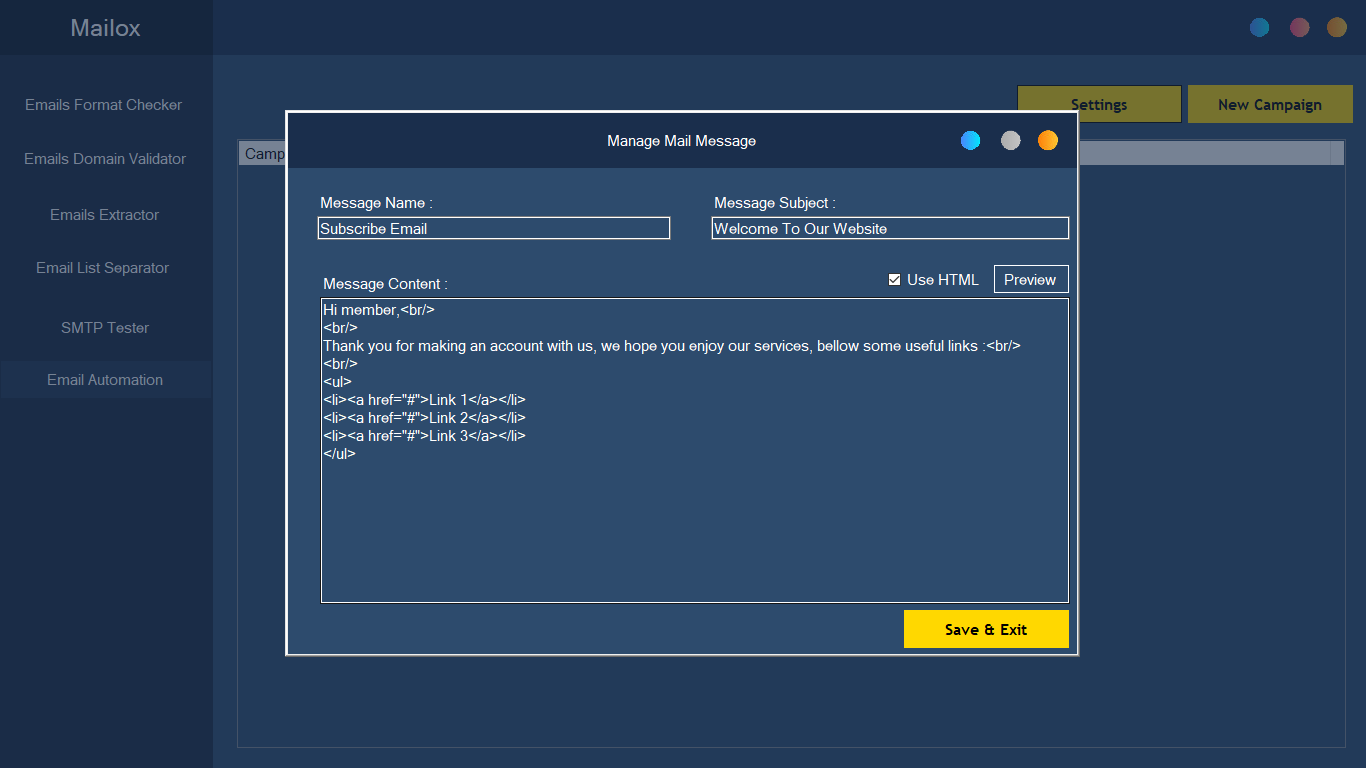 Mailox : All-in-one eMail Tools - 6