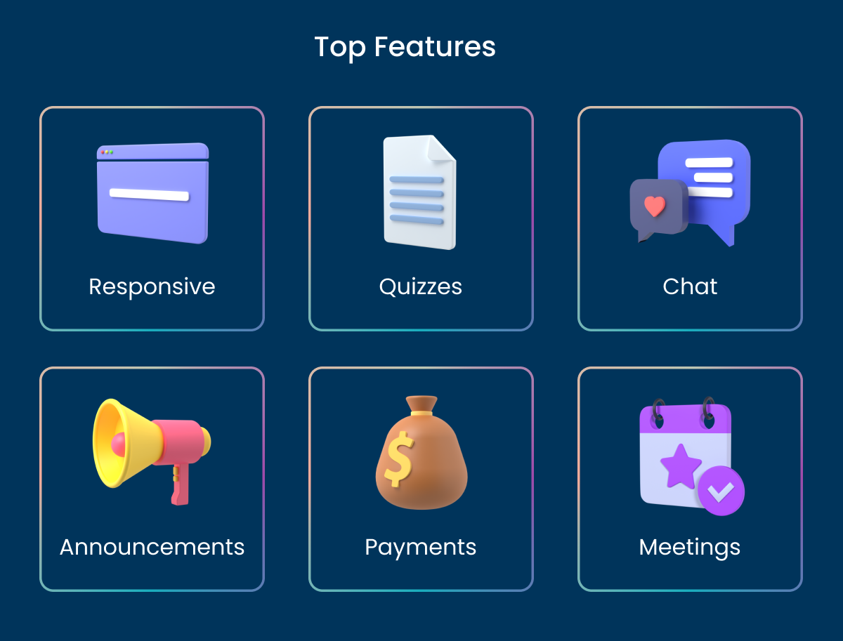 eClasster - Online Class Management System - 8