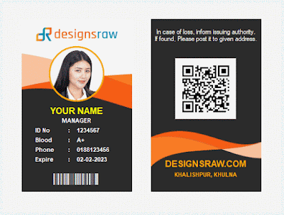 Office Id Card Template