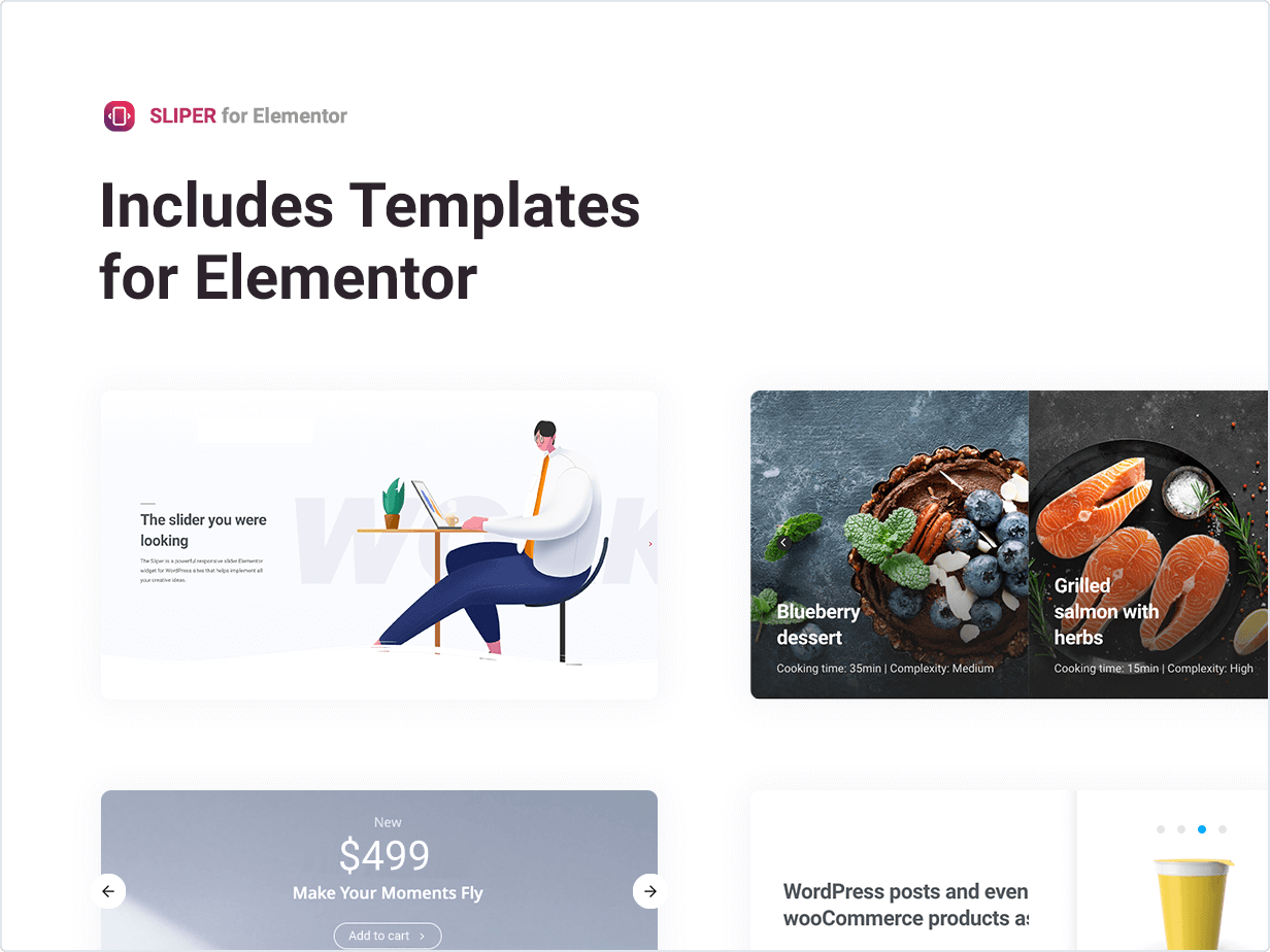 Includes Templates for Elementor