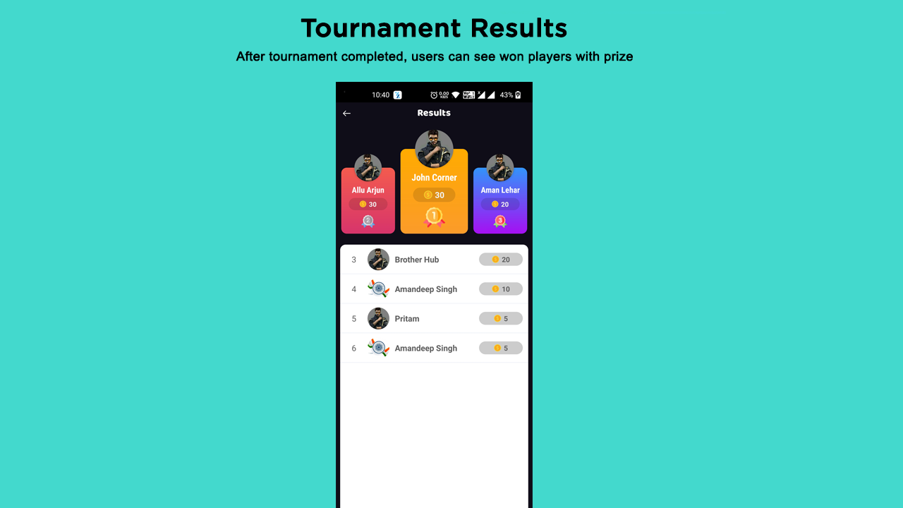 Multi Games v1.0 - Tournament App with Landing Page & Admin Panel