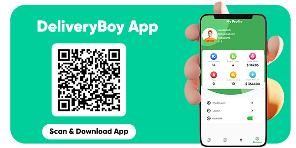 Multi Purpose - Food, Grocery, Fish-Meat, Pharmacy, Flower, Courier(Parcel) Delivery | iOS Apps - 7