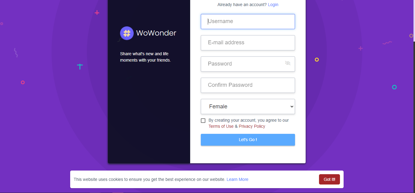 Blueberry - The Ultimate Welcome Page Themes For WoWonder - 3