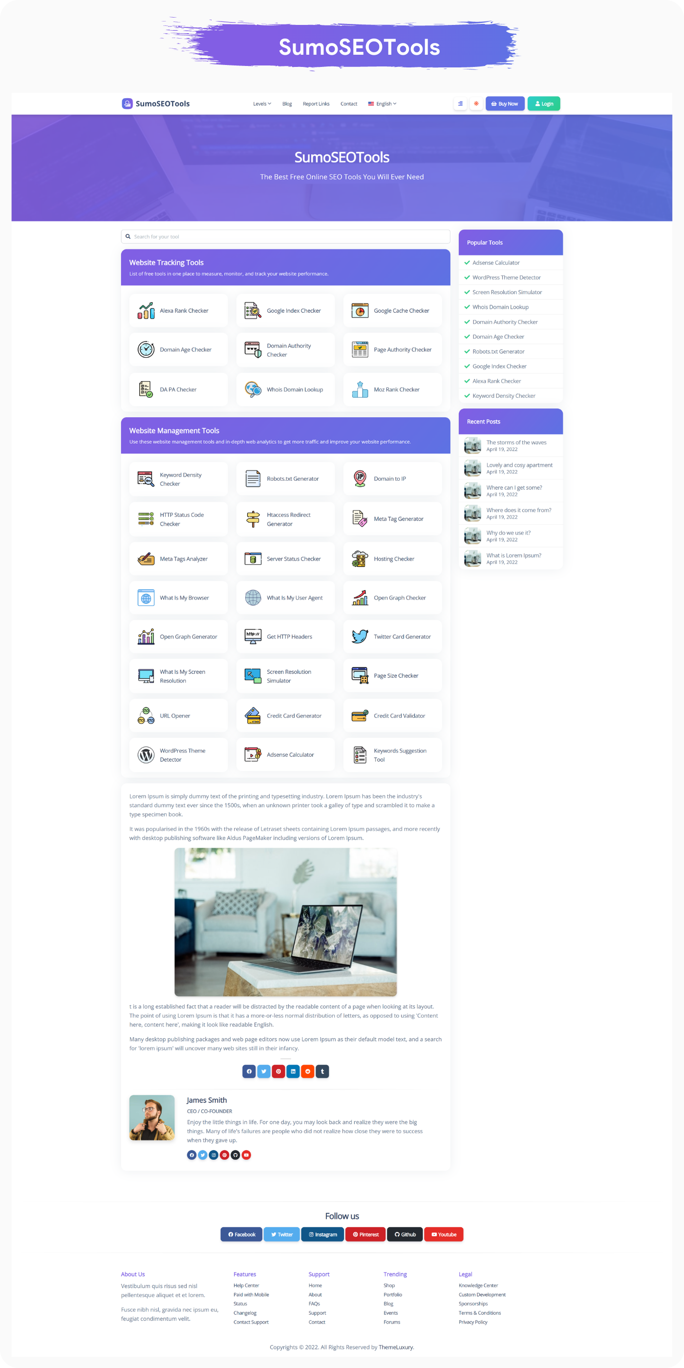 Frontend - Light Theme - LTR