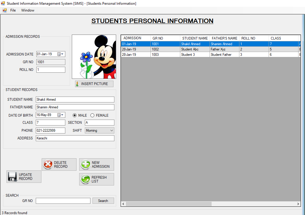 Student Management System - 3