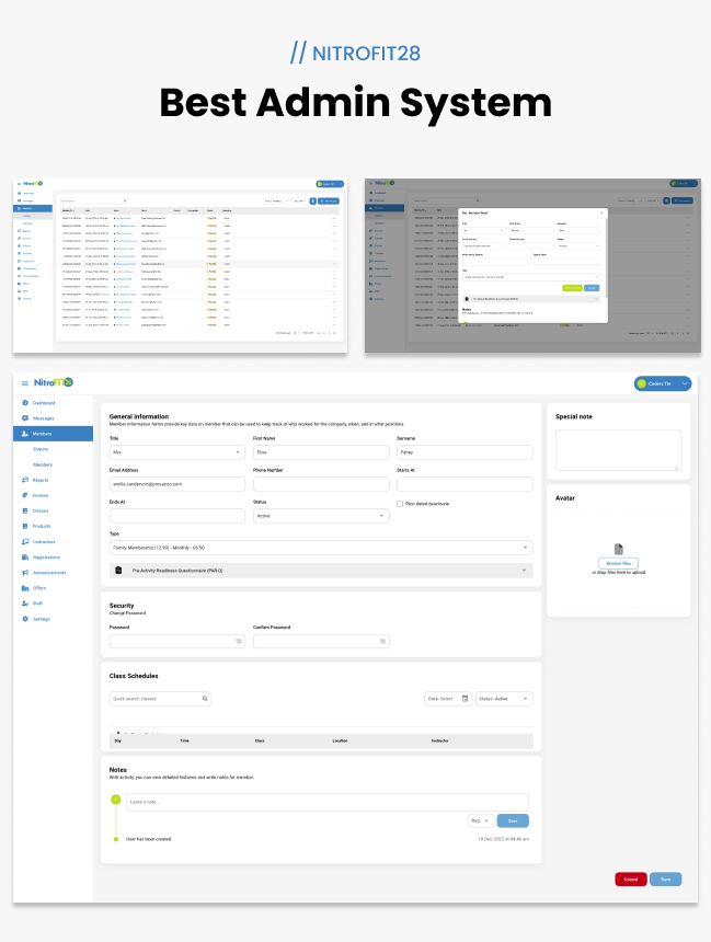 Gym & Fitness Management System