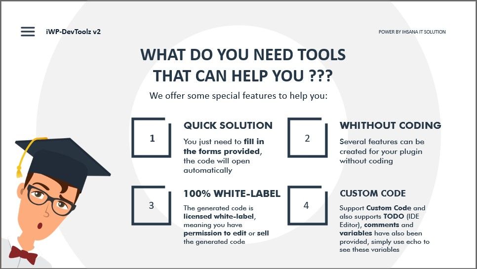 iWP-DevToolz (Pro) - WordPress Plugin Maker + Code Generator - 8