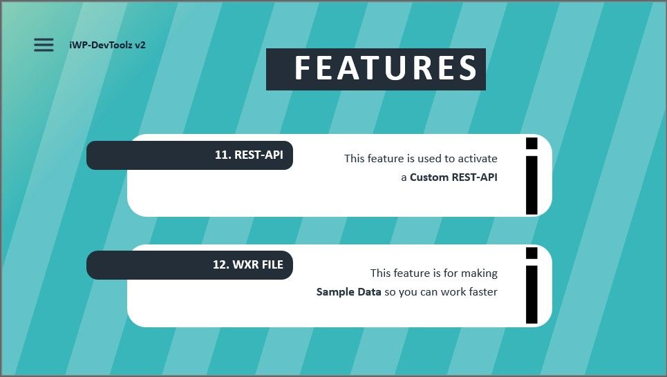 iWP-DevToolz (Pro) - WordPress Plugin Maker + Code Generator - 14