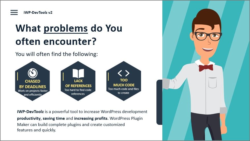 iWP-DevToolz (Pro) - WordPress Plugin Maker + Code Generator - 7