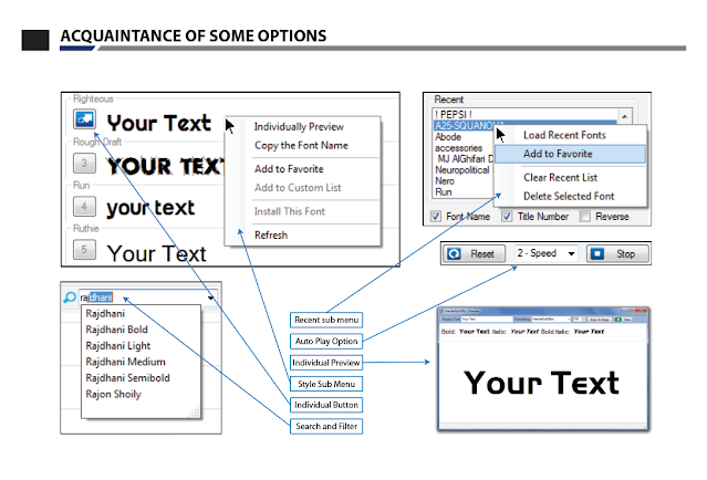 previewing fonts