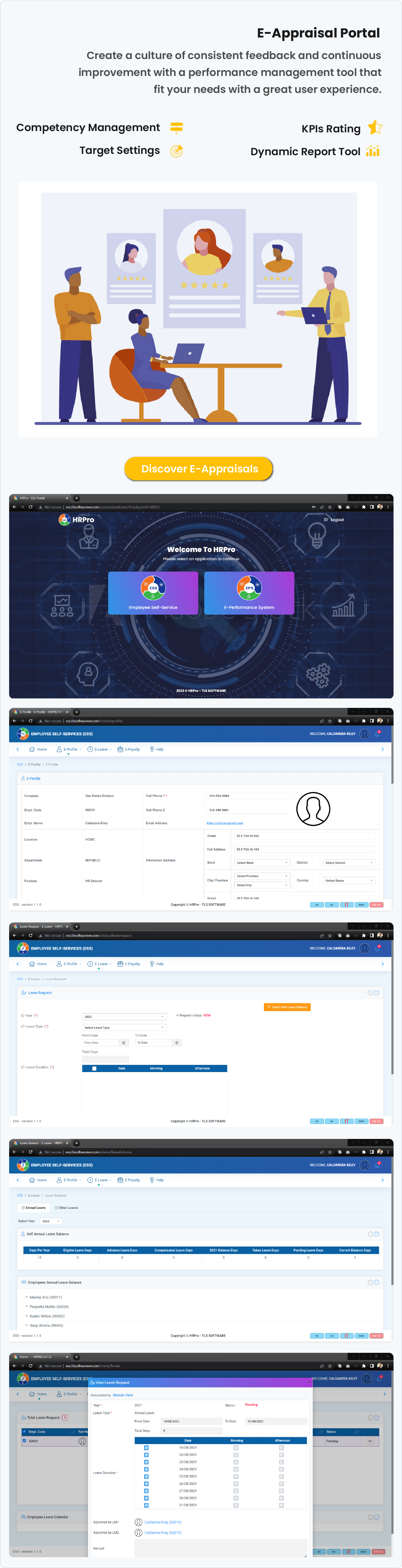 HRPRO - HRM Series Solution with Web System and Mobile Apps - 5