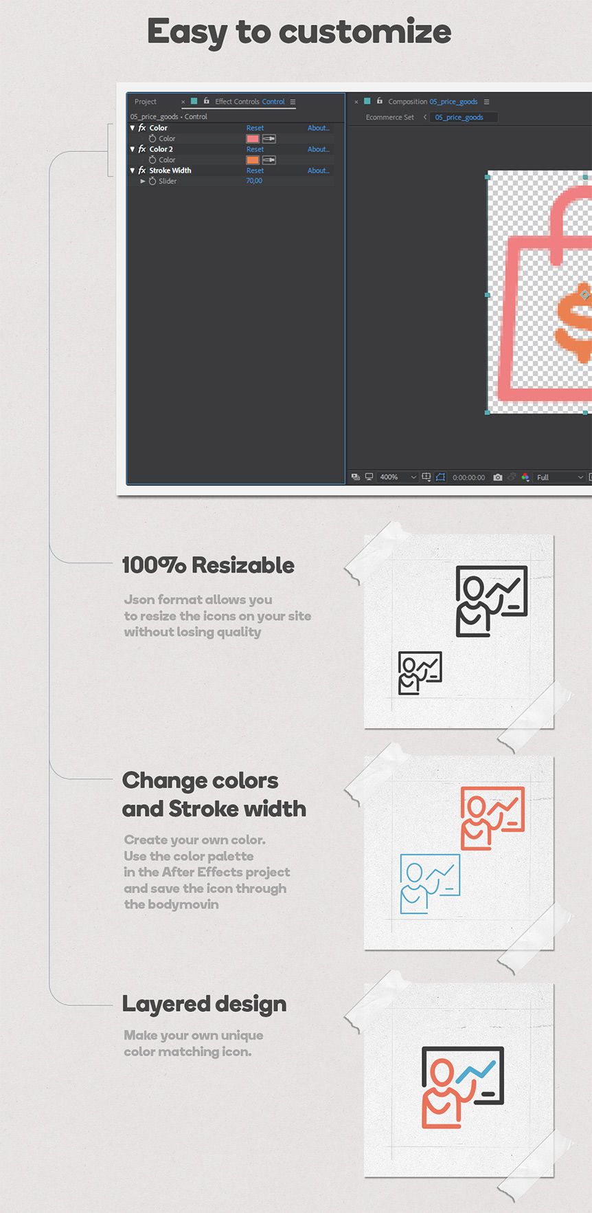 Office Animated Icons Set - Wordpress Lottie JSON SVG - 6