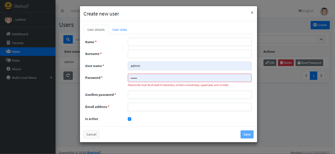 GraystyleST - Angular 10 & Above / .Net Core / Startup Template, Admin Panel & Stylish Home - 11