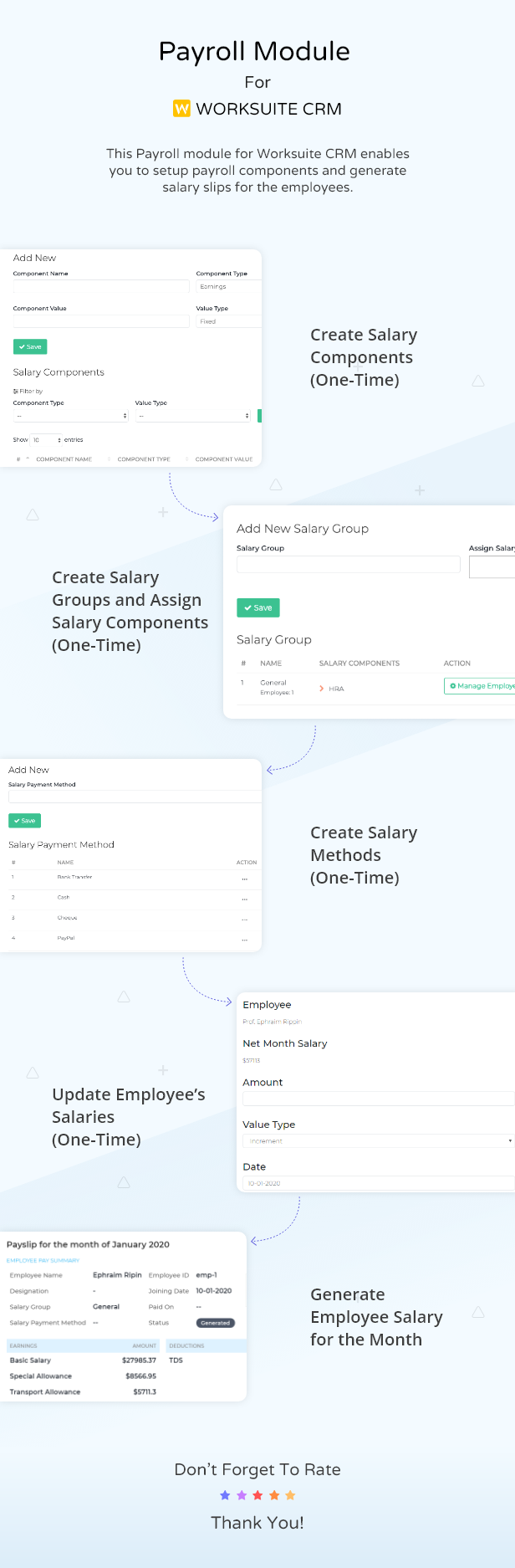 Payroll Module For Worksuite CRM - 3