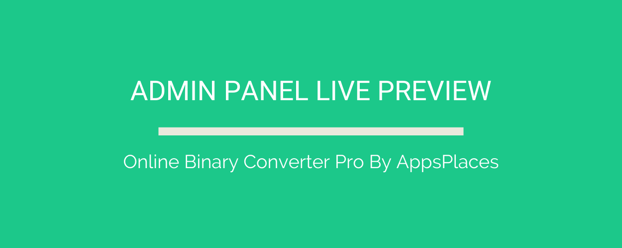 Online Binary Converter Pro (Angular 15 & Firebase) Full Production Ready App (Admin Panel, Adsense) - 3