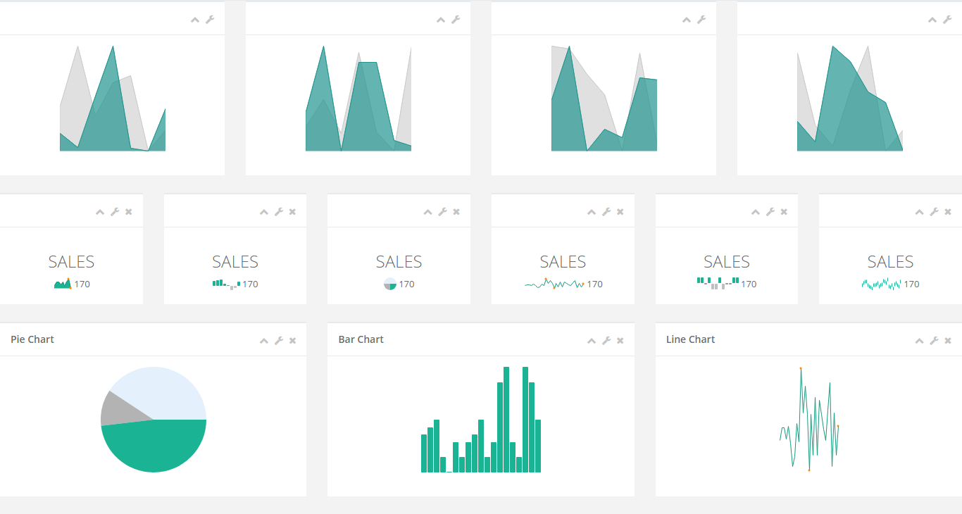 Responsive Ready to Use Charts - Finecharts - 1